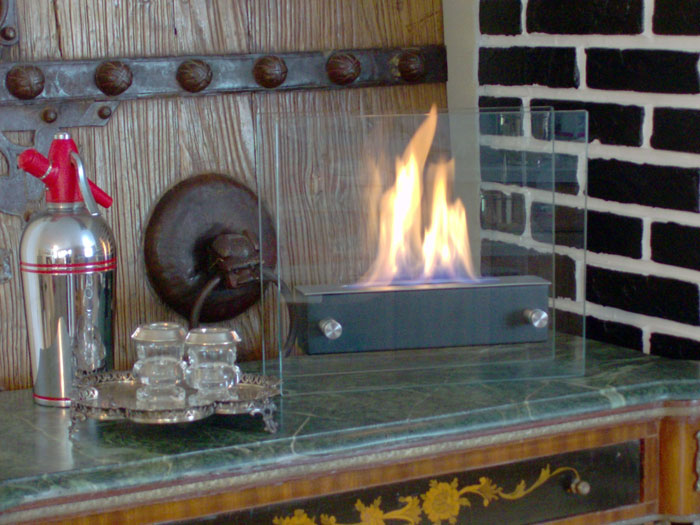 Nu-Flame Torcia Wall Mounted Ethanol Fireplace NF-W3TOA