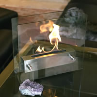 Irradia Bio Ethanol Burning Tabletop Fireplace