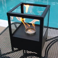 Nu-Flame Sparo Indoor Outdoor tablretop Ethanol Fireplace