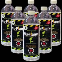 6 pack Nu-Flame Bio-Ethanol Fuel 