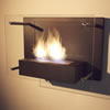 Nu-Flame Radia Wall Mounted Modern Vent Free Bio-Ethanol Fireplace