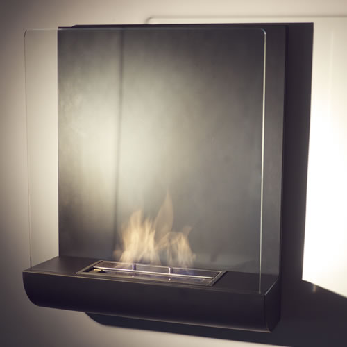 Your source for the best in modern indoor outdoor bio-fireplaces. Wall mounted